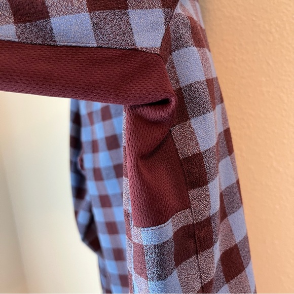 Club Ride Liv’n Flannel Top Button Down Shirt Mountain Biking MTB Cycling - Picture 6 of 8